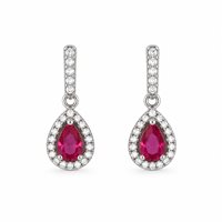 Ohrringe Ultima Edizione Dame in Silber OAO7159 ROSSO